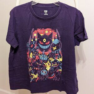 Gengar and ghost pokemon Uniqlo women t-shirt